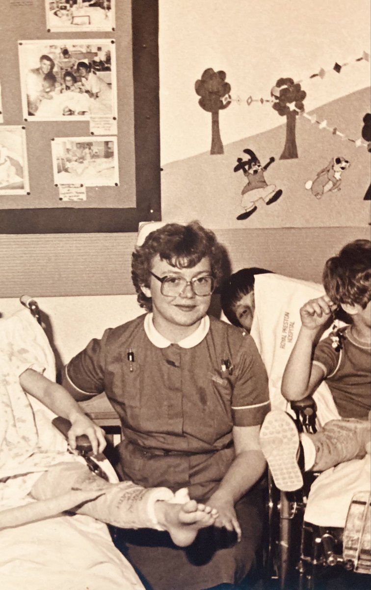 JMRosendale's tweet photo. 🤔It is hard to believe that on Mon.4th Nov. ‘81, having just turned 18, I commenced my👩🏼‍⚕️Nurse Training at ‘Preston School of Nursing’. Having nursed for 40years, seen lots of changes-good &amp; bad; it’s nice to be ending my career, back where it began…RPH 🏥! #NearlyRetirement🌈 https://t.co/CHevAb9b3Q