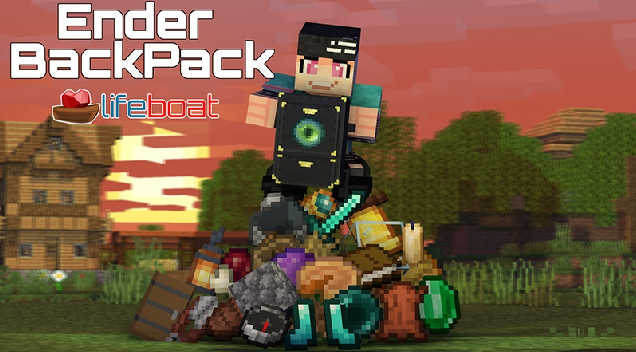Lifeboat Network Need More Storage In Survival Mode We Have You Covered With The Ender Backpack Extra 27 Inventory Slots Persistent Access To Backpack Inventory