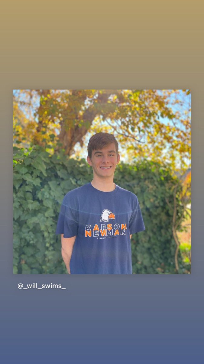 Congratulations to Will Humphreys on his commitment to Carson Newman Swimming! #talonsup