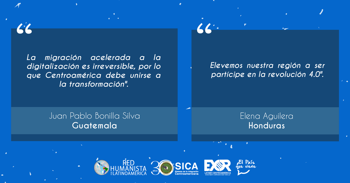 ElPaisQueViene's tweet photo. La tecnología es un recurso para el desarrollo, #coautores del #Libro #LaRegiónQueViene coinciden en la importancia de que la #Juventud de #Centroamérica impulse la transformación digital https://t.co/FRFv15FRsj