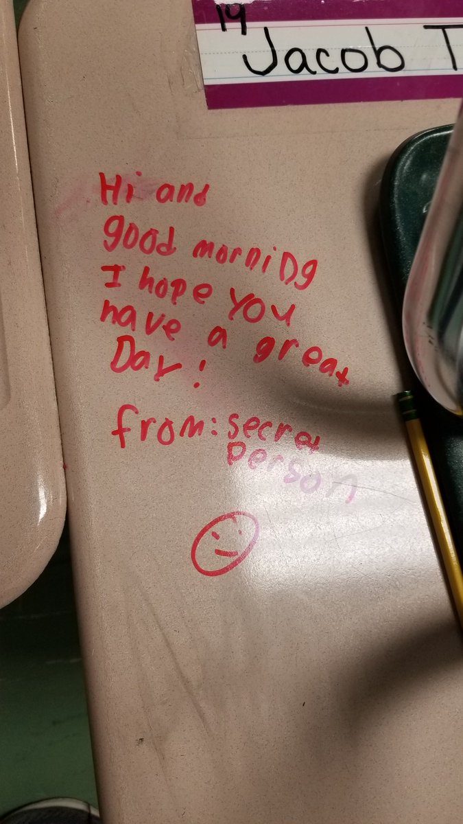 Edenfield3rd's tweet photo. Celebrating kindness week! Leaving kind notes for classmates and donating Pajamas for the Pajama Drive!  Celebrating kindness week!  #KindnessMatters #bekind @NHE_HCS https://t.co/MbgCdQTp6v