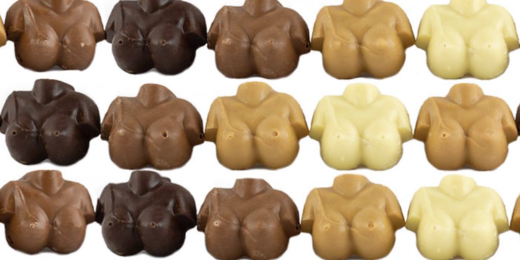 caitlin_roper's tweet photo. Disembodied women's breasts for literal consumption, brought to you by Junee Licorice and Chocolate Factory
https://t.co/1hCJzTQKEf via @collectiveshout #womennotobjects #stopobjectifyingwomen https://t.co/sz1mCNgpWR