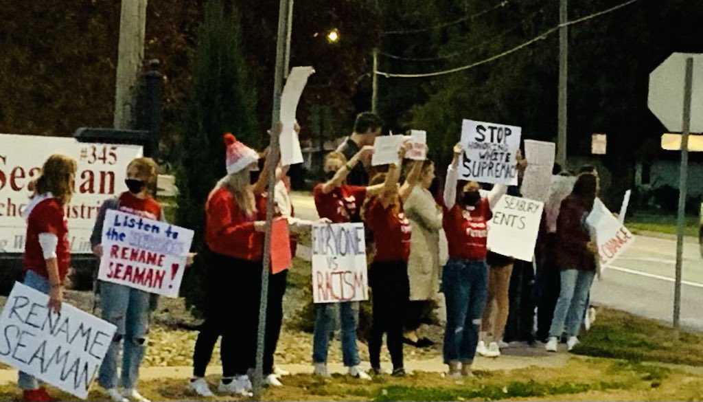 #renameusd345 
The namesake of USD 345 was an exalted cyclops in the Topeka KKK. It’s the right time to do what’s right.
