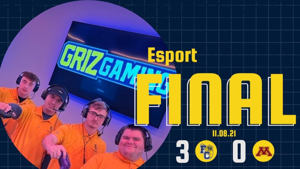 FCGrizEsports's tweet photo. GRIZ WIN!  Second shutout in a row.  We finish the season on a two game winning streak. https://t.co/qf9TAyhtip