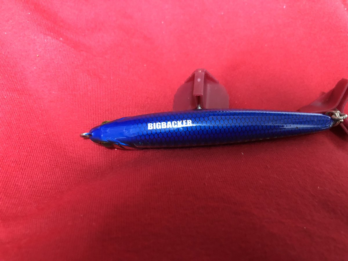 wattadoturi's tweet photo. #プレゼント企画
第六弾
ジャッカル、フォールトリック103mm
イワシカラー
こちらも中古使用済みですが
自分使わなくなったのでプレゼントします
参加方法はリツイート&amp;フォロー
企画は11/16迄
YouTube登録してくれた方は
当選確率2倍にします
よろしくお願いします。 https://t.co/Aypx9W8uRG