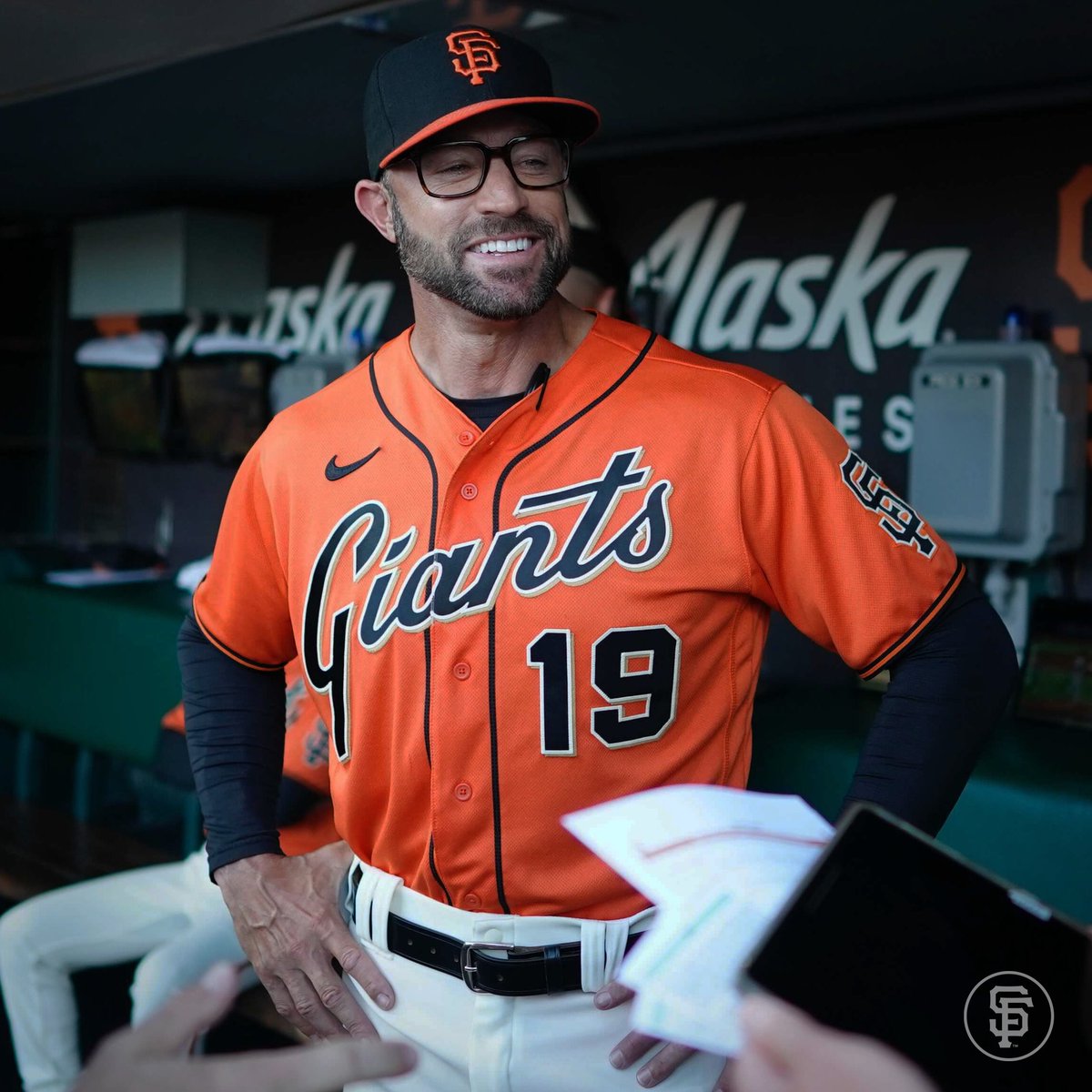 SFGiants's tweet photo. Congrats to @gabekapler on being named a finalist for the 2021 @officialBBWAA National League Manager of the Year Award! https://t.co/LcvFdpwS7g