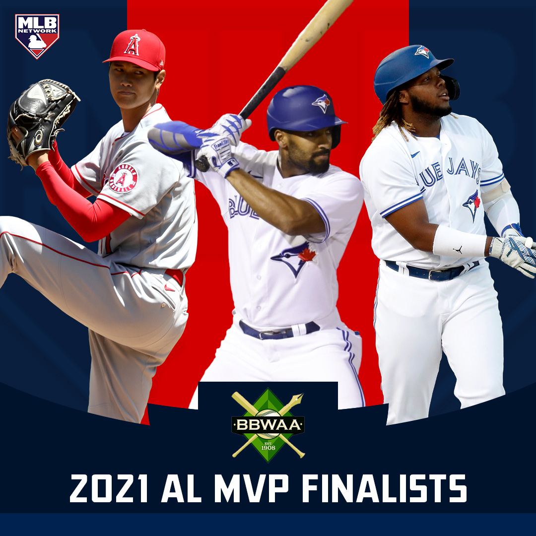 MLBNetwork's tweet photo. The finalists for this year's most talked-about race! https://t.co/xoJYWyAihK