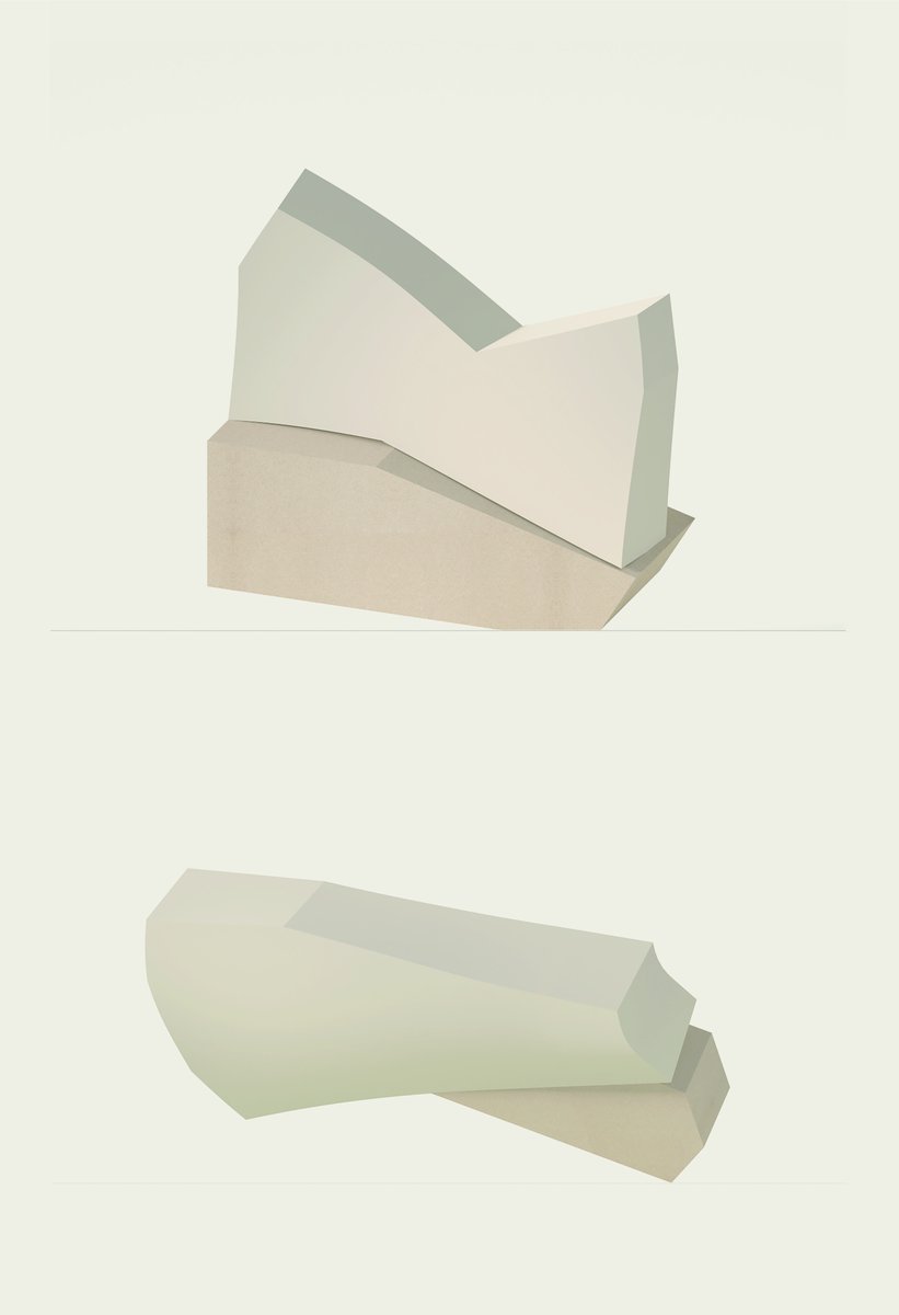 sciarc's tweet photo. #SukanyaMukherjee's (M.Arch 1) #midterm introduces material form and projective interiority. These images describe the their study of the force of #gravity onto thickened and #intersected forms. https://t.co/8C07B6cHVE