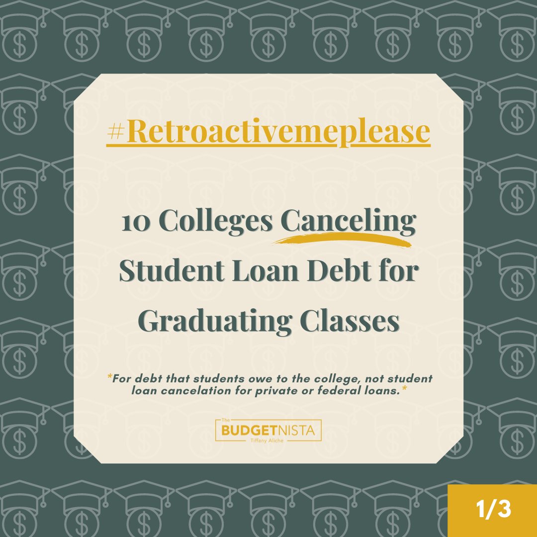 TheBudgetnista's tweet photo. *God, it's me again... #retroactivemeplease* According to Forbes, more than 20 HBCUs are using the $5 billion from the Higher Education Emergency Relief federal pandemic funds to cancel student debts. Is your school on the list representing? https://t.co/r0oVgTDlbY