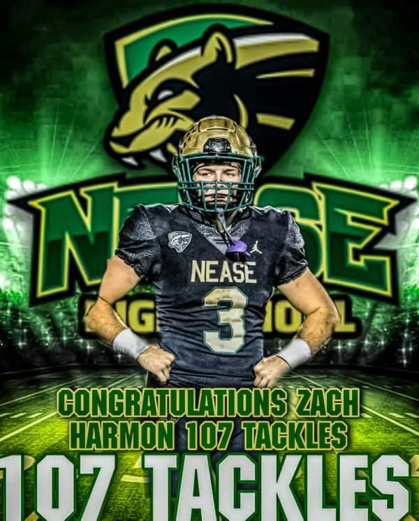 NeaseFTBL's tweet photo. Congratulations to one of the best LB duos in the state of Florida. 

@BenBogle3 finishes the regular season number 2 in state for total tackles at 150. 

@zachharmon13 finishes the regular season with 107 total tackles. 

#Darkside 💪🏼💪🏾💪🏿 https://t.co/Hr9m5z0es1