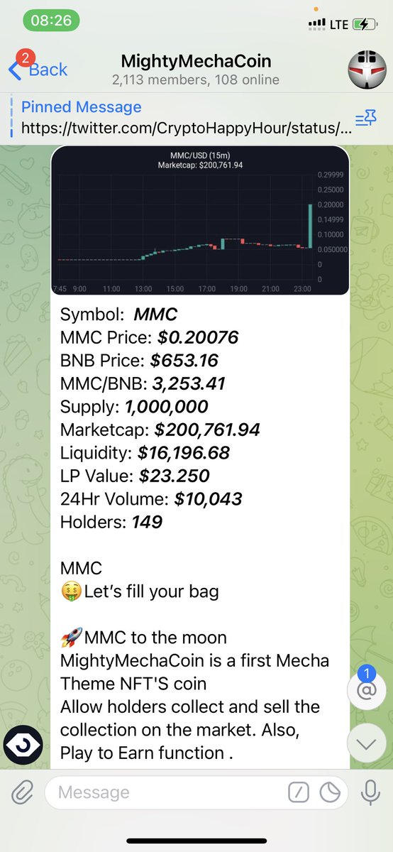 80k mc pump to 200k mc !
In one day!
Come and get rich together!