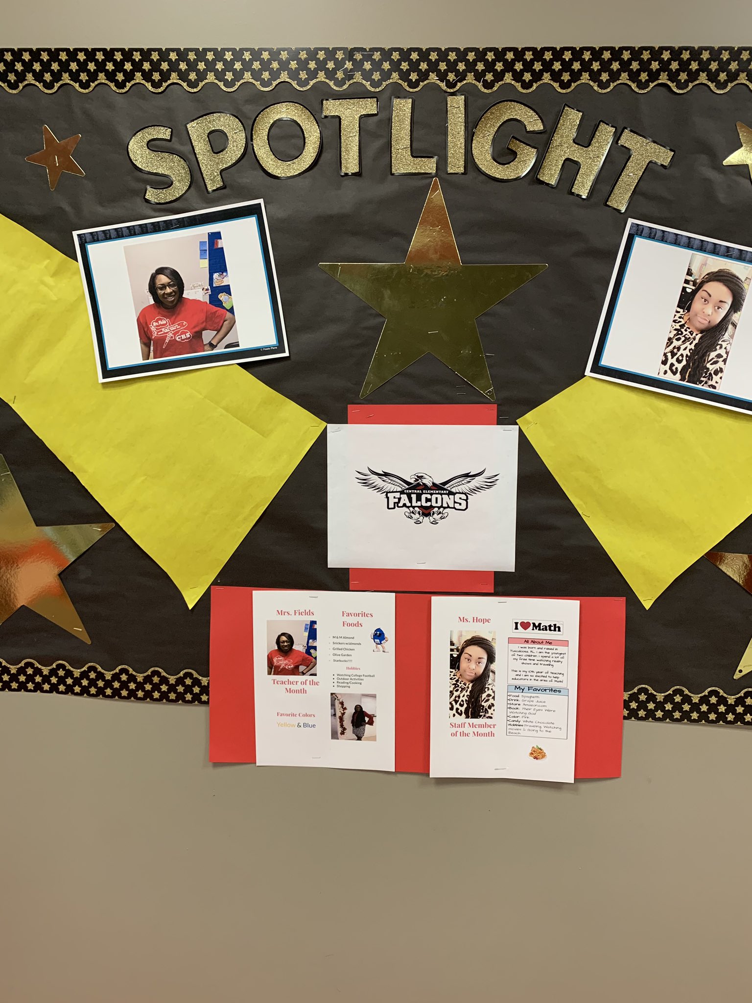 تويتر Central Elementary School على تويتر Congratulations To Our Teacher And Staff Member Of The Month Mrs Fields And Ms Hope Thanks For All That You Do At Ces For Our