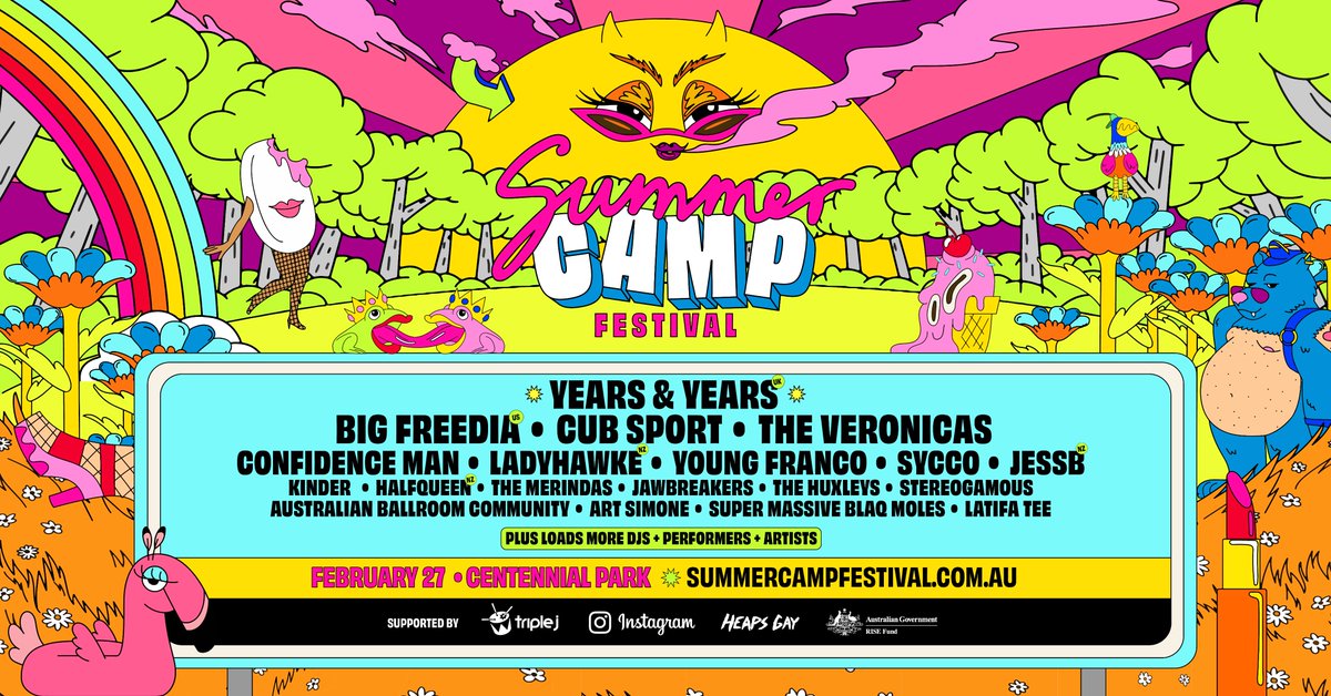 really said i want to play festivals this summer in a ✨ camp way ✨ and universe said