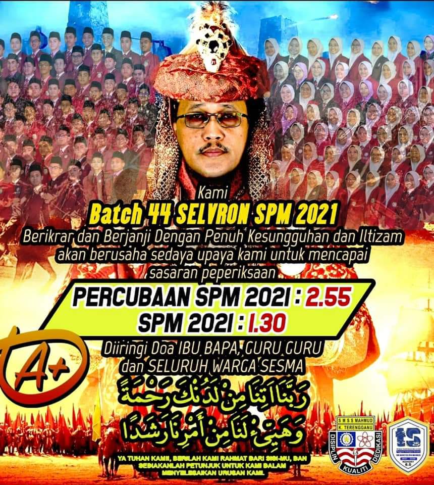 sesmaofficial's tweet photo. Aku janji anak² SELVRON SPM 2021 untuk trial SPM &amp; SPM 2021. 
Doakan kejayaan mereka. https://t.co/sDFcbqiuZu