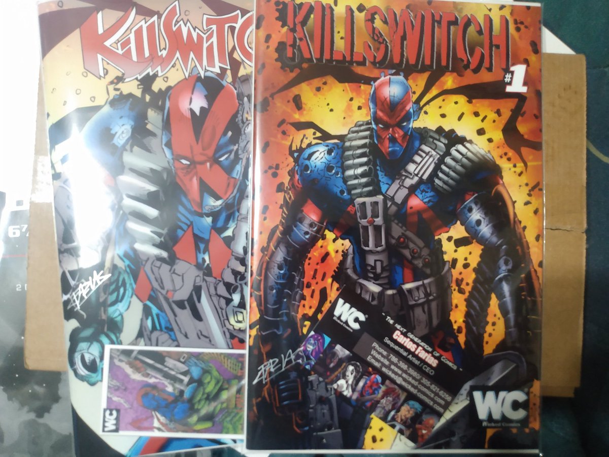 WickedComics's tweet photo. Kickstarter Killswitch 2 prizes starting to ship out tomorrow. website: https://t.co/4WLAGPAMEc
#sketchbook #sketch #art #drawing #illustration #artist #draw #artwork #sketching #instaart #artoftheday #drawings #mangaartist #deadsamurai #anime #wickedcomics https://t.co/PiDpqSaOId
