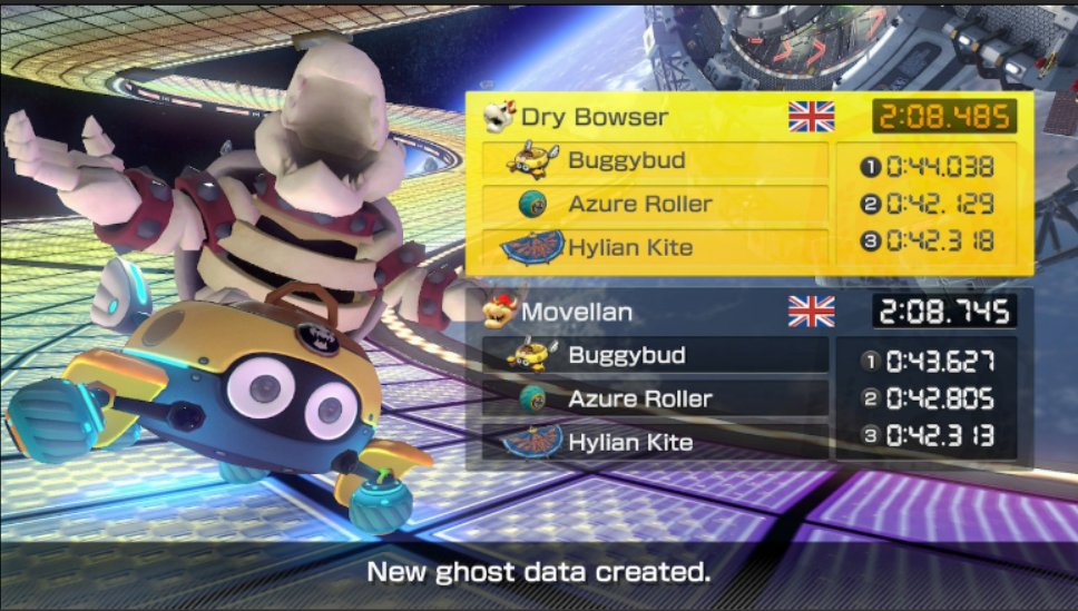 #MK8D #150cc #RainbowRoad 
Apparently a trip in the lava made bowser better.
LONG LIVE KING KOOPA!