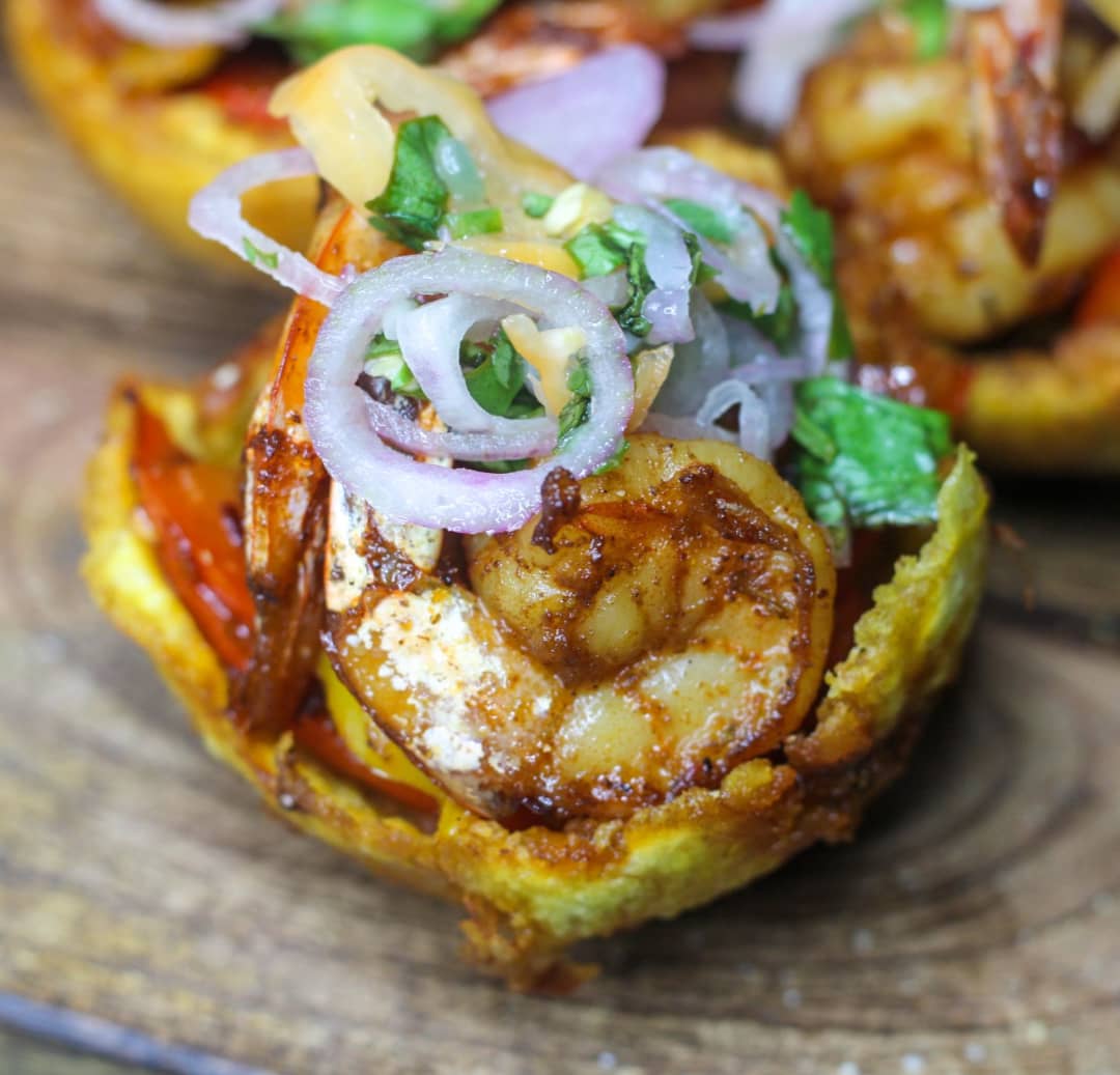 JuneferAlmeus's tweet photo. Backened shrimp plantain cups! 
Come get yours 😋😋
.
.
#HaitianTwitter #Food #foodie #menu https://t.co/HVNcrHNNFc