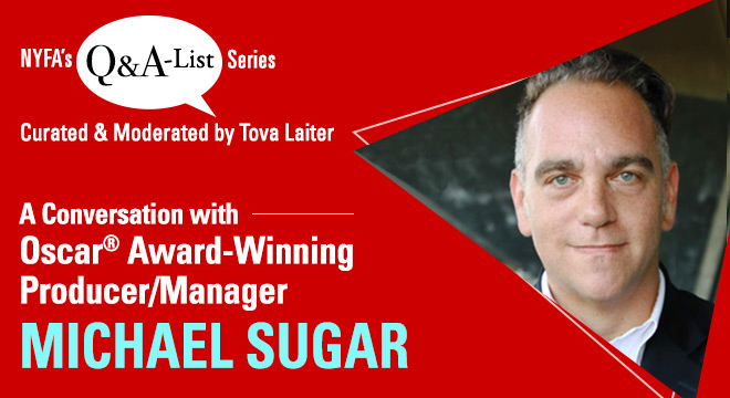 NYFA's tweet photo. ⛔️ Join NYFA's Live Virtual Q&amp;A with Oscar® Award-Winning Producer/Manager, Michael Sugar - @x4ycom.

When: This Wednesday, November 10, at 6pm (PT) 
Where: on #Zoom!

RSVP here: https://t.co/f0RuUzvj9F https://t.co/NUm9XOS6UZ