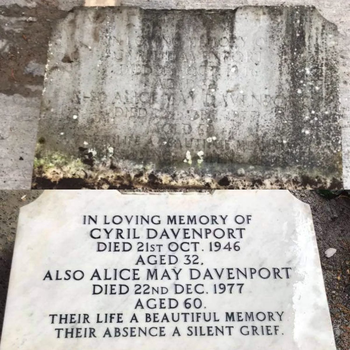Andydcfc91's tweet photo. New business in Shropshire
But willing to travel for work
Work done in situ to avoid paying remove and refix charges
Please follow us on Facebook
@memorialrestorationservices
#Shrewsbury #Shropshire #SmallBusiness #memorial #masonry #headstone #LevellingUp #regild #repaint https://t.co/Pf8xHNyaKp