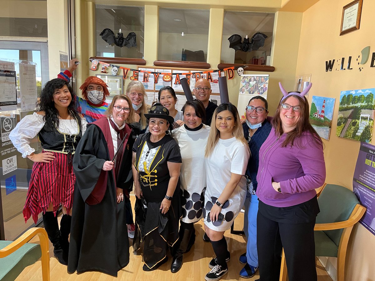 satellitehealth's tweet photo. We hope you all had a spooktacular Halloween, here are some more photos from celebrations at our centers around the country! #SatelliteStrong #ForPeopleForProgress https://t.co/eIjm3ZRdkT