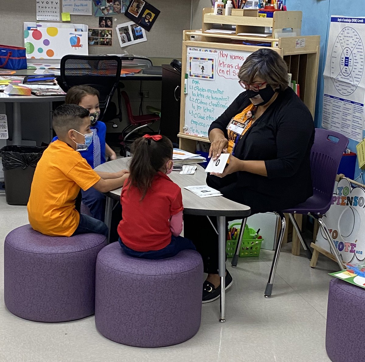 catherinedoc12's tweet photo. Starting off our week with Instructional Rounds with @CREEEDorg ! So great to hear your thoughts and reflections regarding teaching and learning. Together we can do wonders! It’s all about our students. It’s all about our future! @YsletaISD @YsletaPreK @Acuna008 @EsHeight https://t.co/e8atLc5CEB