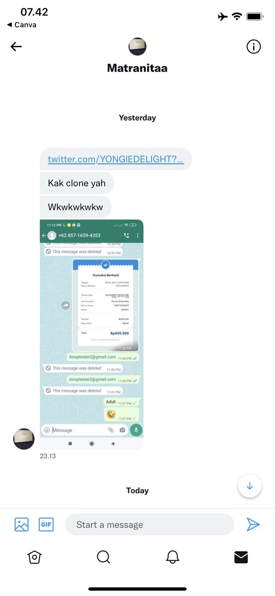 convertbyana's tweet photo. help rt lagi yaa akun cloningan gua lagi @YONGlEDELIGHT ( dia pake huruf L kecil di yongie) sama @converbyana ( ga pake huruf T) 

akun cv sekarang cuman disini @convertbyana, akun aku yang @YONGIEDELIGHT cuman buat fangirling saja.

#zonaba #zonauang https://t.co/3Zab4UjXIu