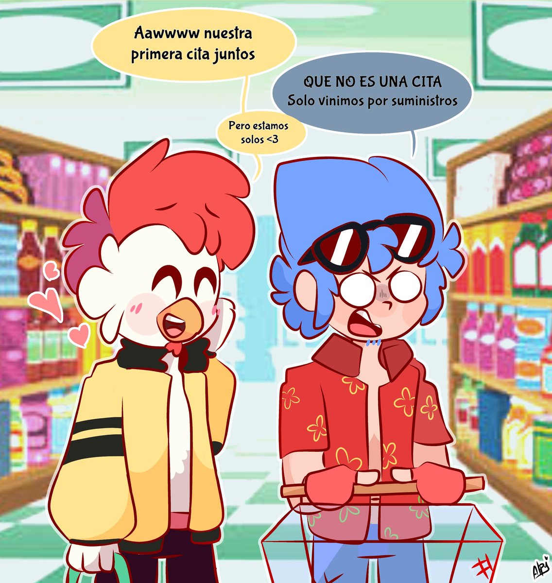 #RiumbaWeek2021
Día 2: Primera cita🛍️✨
#CoMPaS bueno 💟
