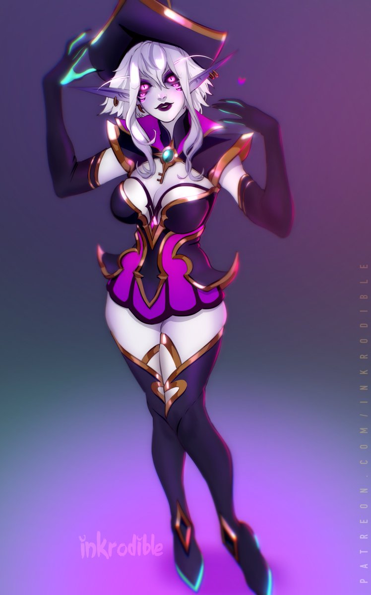 Void elf Velys x Bewitching Elise skin for @Vynrix 