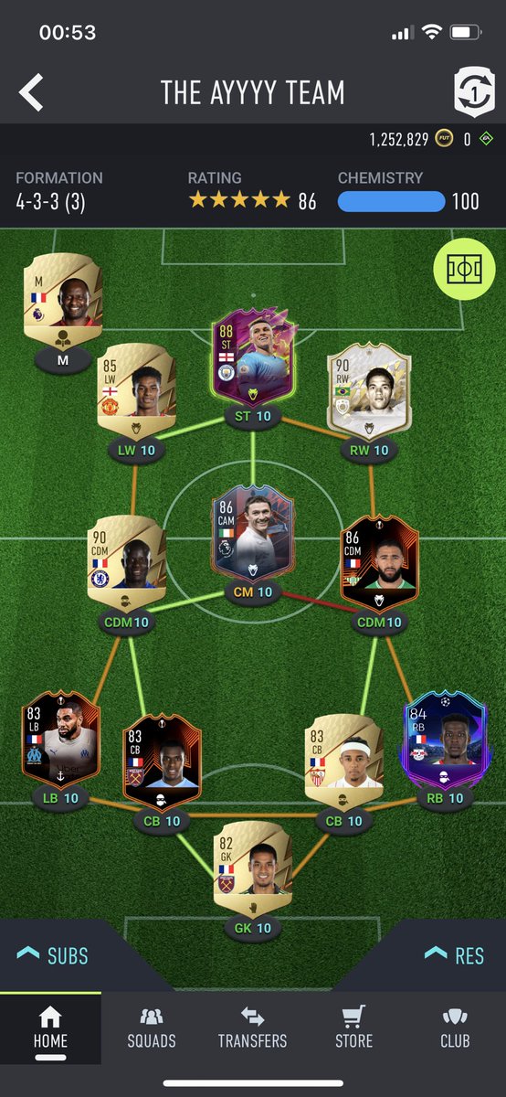 UndeniableB1's tweet photo. What do you think of my team? https://t.co/OdQrQKZtl9