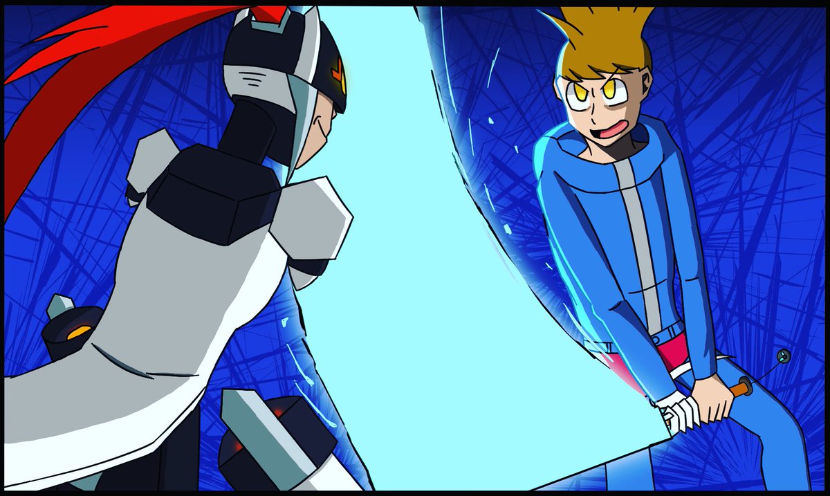 ArtMomos's tweet photo. Finally finished a drawing after almost 3 months. I’ll definitely try to draw more/faster

Anyway here’s our boi fighting his nemesis. I’ll drop some more info about that robot later

#art #drawing #illustration #digitalart #boy #teen #host #orginalcharacter #artist #timebreak https://t.co/EVNYcLhRUY