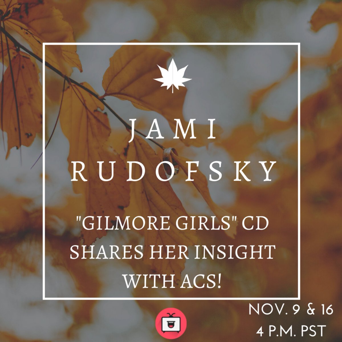 TOMORROW! Jami Rudofsky has over 16 years experience in casting. Past credits include the original “Gilmore Girls”, Netflix’s “Gilmore Girls: A Year In The Life”, Showtime’s “Masters of Sex” and more. Use Code NOV5 at checkout for $5 OFF! <a href="/ActorsComedy/">Actors Comedy Studio</a> #actor #casting #acs