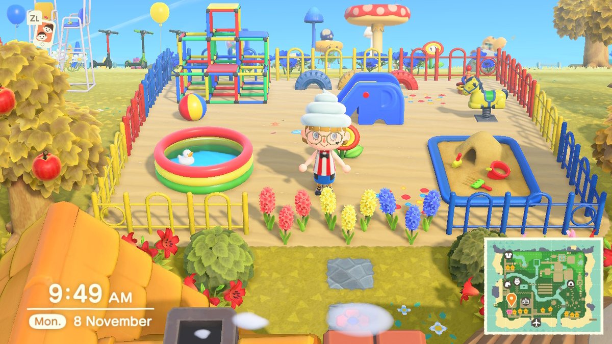 StephuAC's tweet image. important ac updates: i made a rainbow fence!! nabbed a trolley from ferz island while he was afk, designed a swim meet for an aadvark and failed at kitt's vision for their SuperHighTech home. They said they liked it anyway (lies)