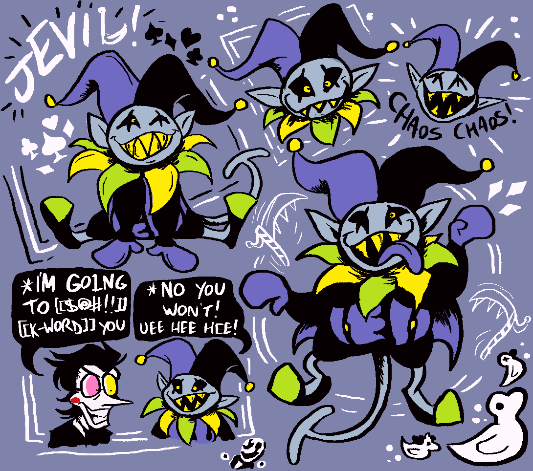 ninetalesdotgov's tweet photo. A MISCHIEF A MISCHIEF, A CHAOS A CHAOS 

[ #deltarune ] https://t.co/jMudchJL5j