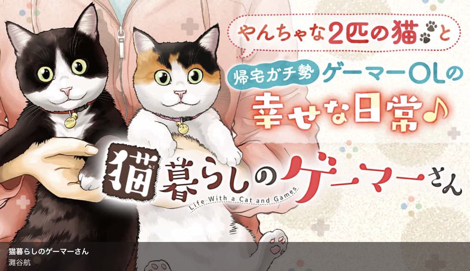 灘谷航 猫暮らしのゲーマーさん 1 6巻発売中 Nadatani Twitter