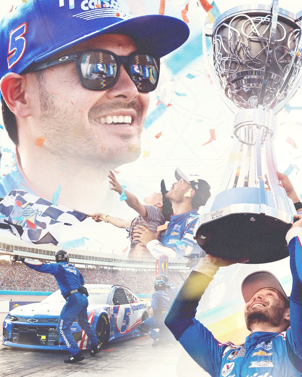 NASCAR's tweet photo. This is your moment, @KyleLarsonRacin. 

You are a NASCAR champion. https://t.co/PxVX50HJzT