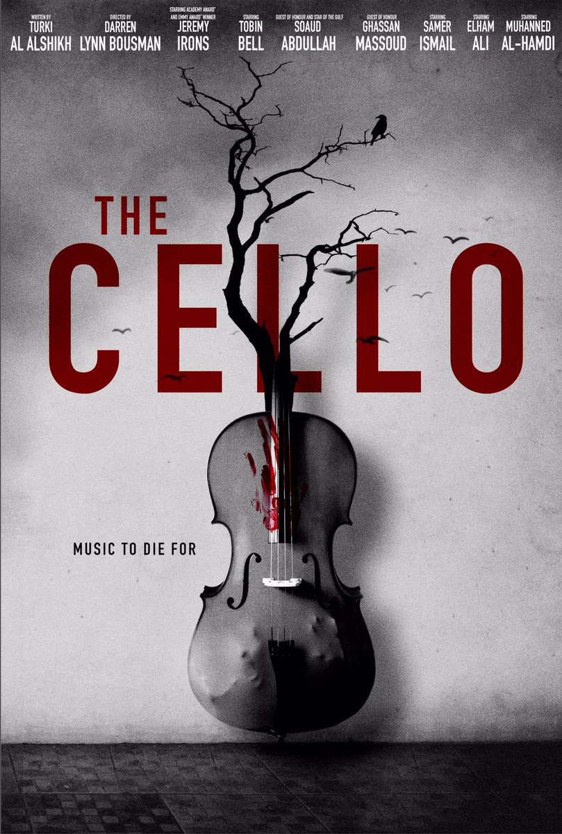 Here’s the poster for Darren Lynn Bousman’s The Cello. #TheHorrorReturns #TheHorrorReturnsPodcast #THRPodcastNetwork #Horror #HorrorMovies #HorrorFilms #HorrorTV #HorrorTVSeries #HorrorFamily #MutantFamily #HorrorPodcast #TheCello #DarrenLynnBousman