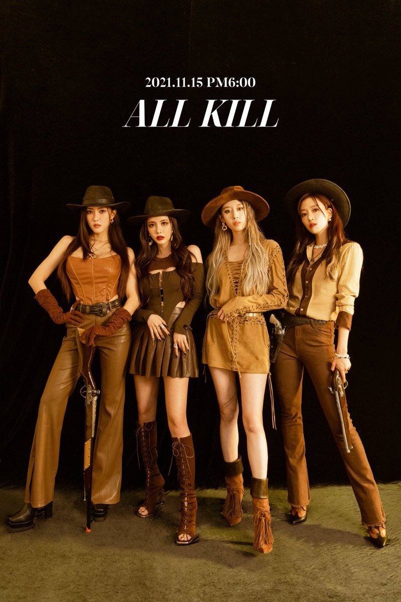 tiaradiadem's tweet photo. T-ara's new song to be released on November 15th is titled ALL KILL. #티아라 https://t.co/argdLTn1ZA