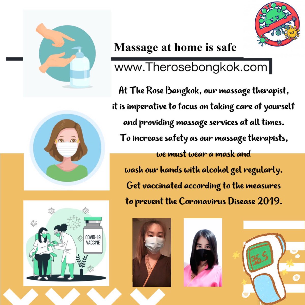 RoseBangkok's tweet photo. The Rose Bangkok
We provide massage services for your room in hotel or Condo and Residences in Bangkok area.
Line ID: therosebangkok
WeChat ID:therosebangkok
WhatsApp+66 845821669
#เปิดประเทศ #homemassage #Delivery #hotelmassage  
#MassageTherapy #massageformen 
#MassageFullBody https://t.co/1sietLVm0J