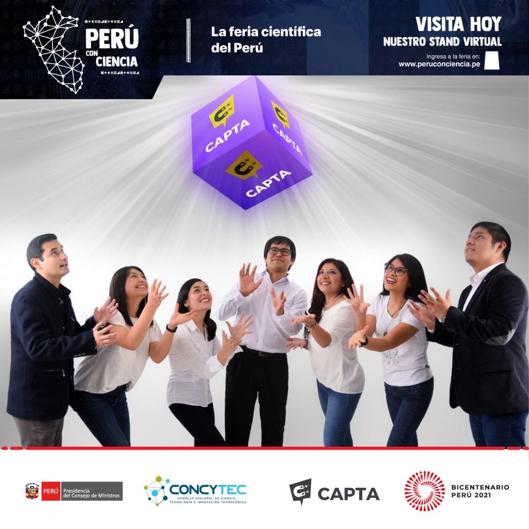 CAPTA_project's tweet photo. ¡Ya inició la feria Perú con Ciencia! Puedes visitarnos ingresando a la web >> PERÚ CON CIENCIA 4. 👇

📱 Regístrate e ingresa AQUÍ: ➡ https://t.co/8NF4FnENoA
💻   Entérate cómo navegar por la plataforma digital 2D ➡ https://t.co/g6Aaar9UoR

¡Te esperamos! https://t.co/QuQFFdA119