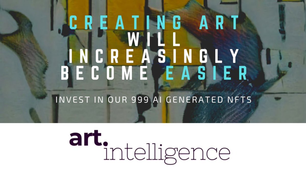 artintelnft's tweet photo. #artintelligence #NFTCommunity #ArtificialIntelligence #nft https://t.co/tc3WbPSZmg