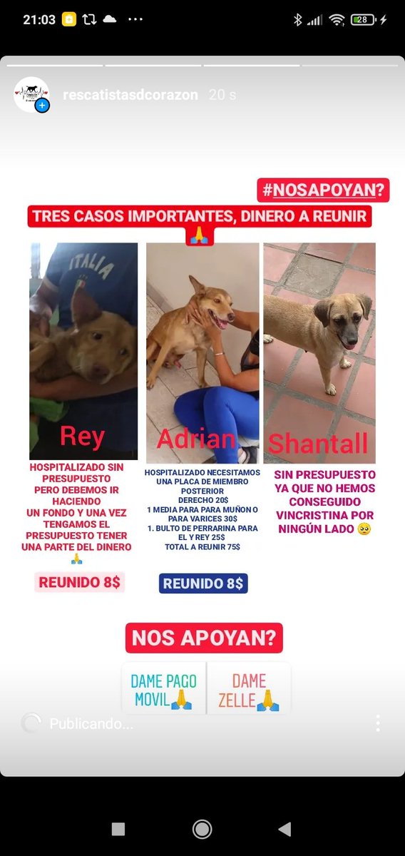 🛑📣📣📣🥺Amigos acá mostramos y específicamos los tres casos más urgentes que estamos manejando y el cual necesitamos de su máximo apoyo para poder sacar adelante a nuestros ángeles, todo aporte suma y ayuda amigos nada es poco así sea un bolivar eso para nuestros niños es