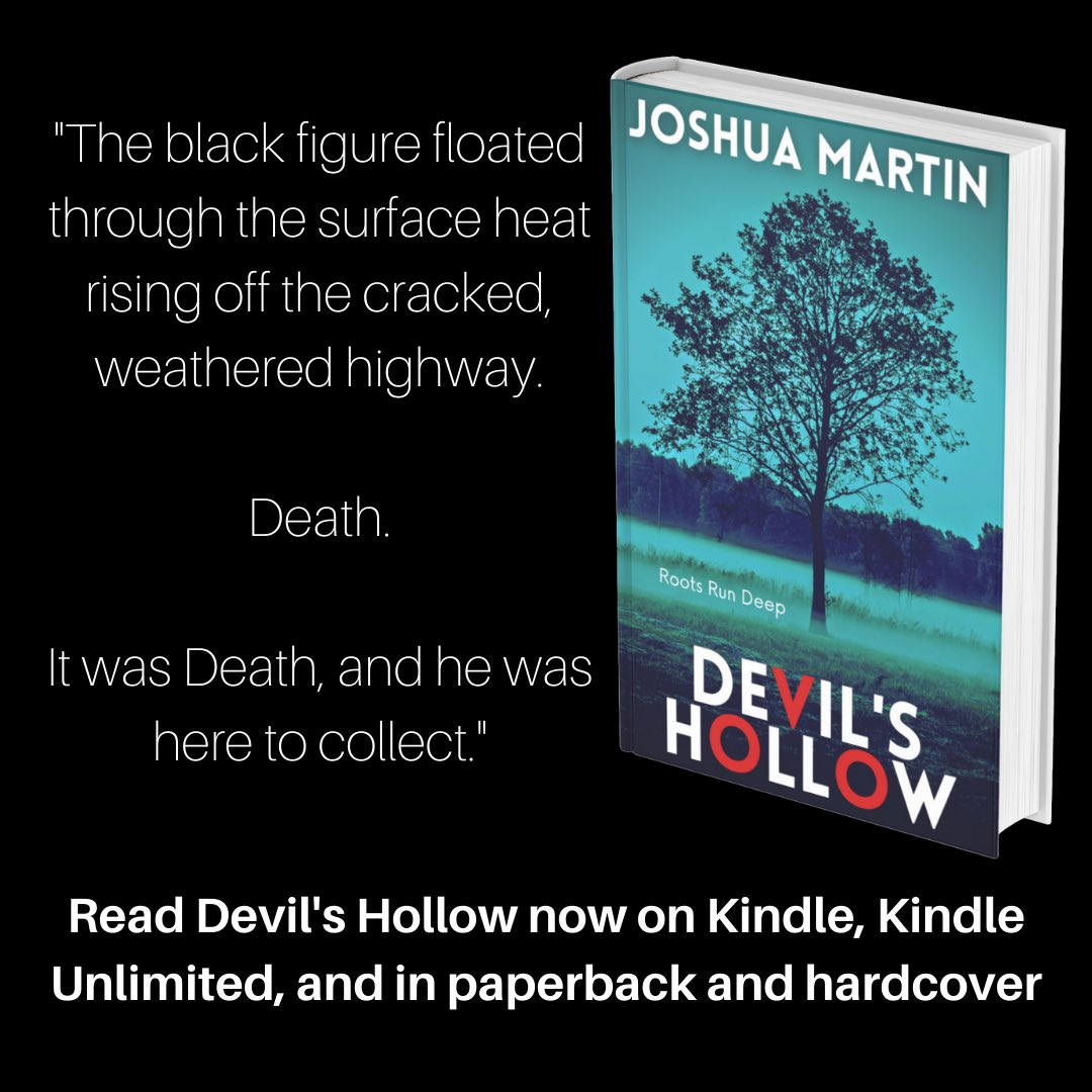 misterjoshua77's tweet photo. Just because you can go home doesn’t mean you should…
Read Devil's Hollow now https://t.co/EIBbS5WfDn
#writing #kindle #HorrorFam #BookTwitter #books #horrorbook #horrornovel #promotebook #promotehorror #horrorlit #HorrorCommunity #booktwt #reading #Kindle #KindleUnlimited https://t.co/xNyOb4CDQM