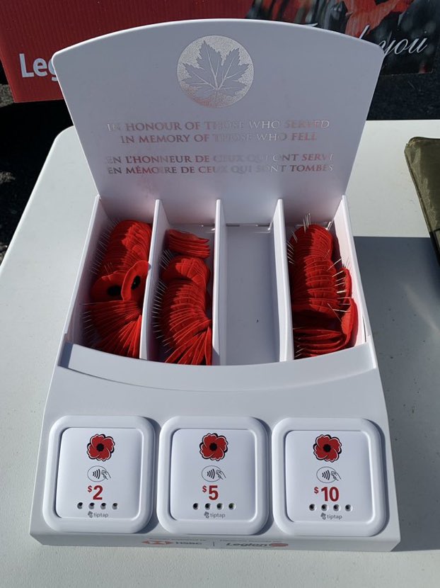 KyleWesthaverTO's tweet photo. Fantastic idea! #LestWeForget https://t.co/RevgsjrJmA
