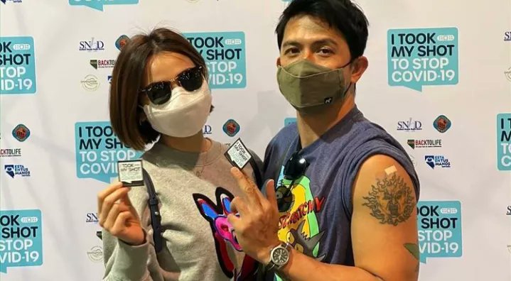 jnymrcd's tweet photo. Vaccinated 💉♥️

#JennylynMercado #DennisTrillo
#DenJen #Vaccinated https://t.co/dMpQ5f0BQP