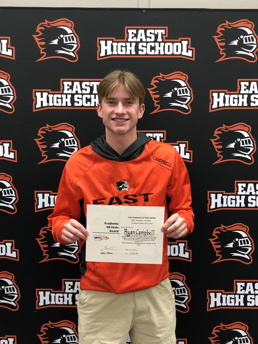 BlackraiderXC's tweet photo. Congrats to @ryancampbell914 for earning the prestigious academic all state award!!! @BlackRaidersEHS https://t.co/vqB5FzBaQ6