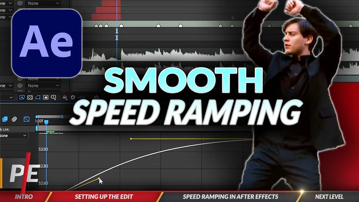 ParEdits's tweet photo. #Spiderman is back in a SMOOTH SPEED RAMP EDIT Tutorial now on the ParEdits YouTube Channel! Learn how to cut a dance edit with speed ramping in Adobe After Effects 2021 right now!

#speedramp #aftereffects #tutorial #tobeymcguire https://t.co/dWqNgql0UQ