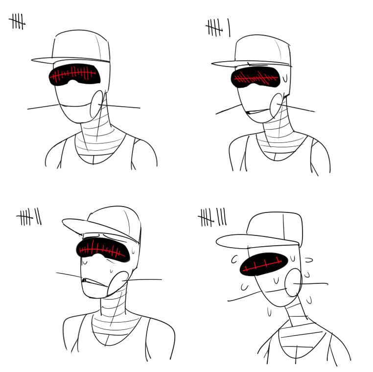 NIXXXBOT's tweet image. drawing NIX once every day for no nut november (2)