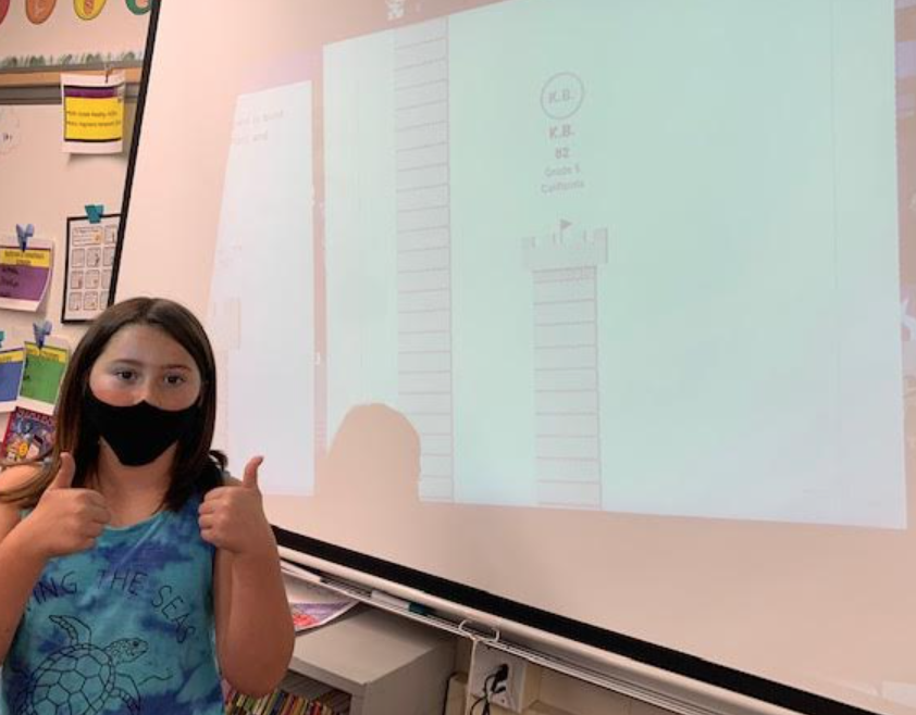 MrsKaptain's tweet photo. So proud of these 2 young ladies. Your dedication and hard work paid off on the Beable Contest. Way to go! We have a  1st place worldwide winner and a top leader in our school! https://t.co/IRSTpa1cCn