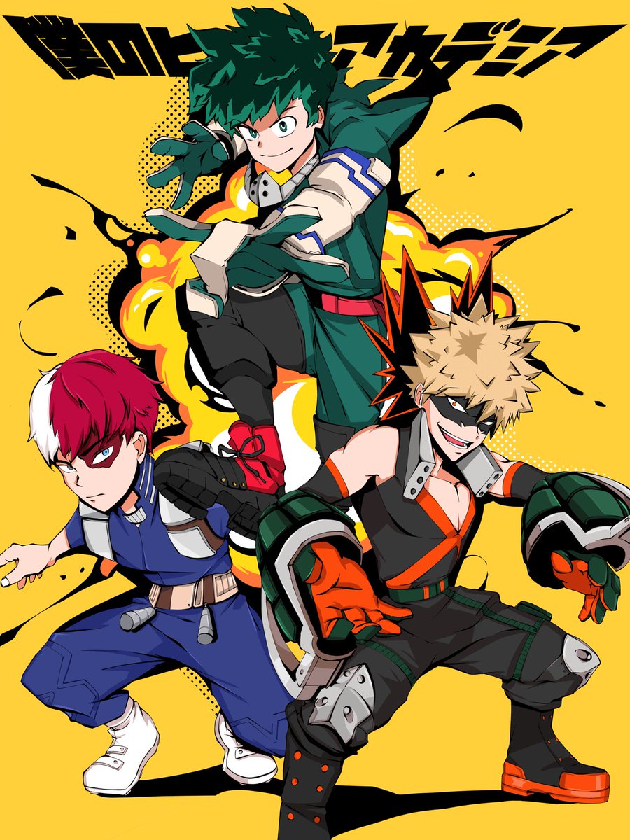 zaijoubu's tweet image. PLUS ULTRA 💥 #MyHeroAcademia