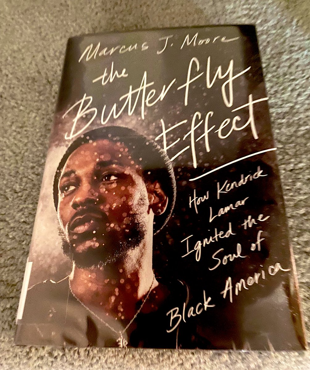 SirMannyG's tweet photo. Really enjoyed and appreciate The Butterfly Effect. It’s not just a book for #kendricklamar fans but for #hiphop fans. @MarcusJMoore is a protector of the culture.  Always support my #PGMD folks! @TopDawgEnt https://t.co/ulvTps8axB